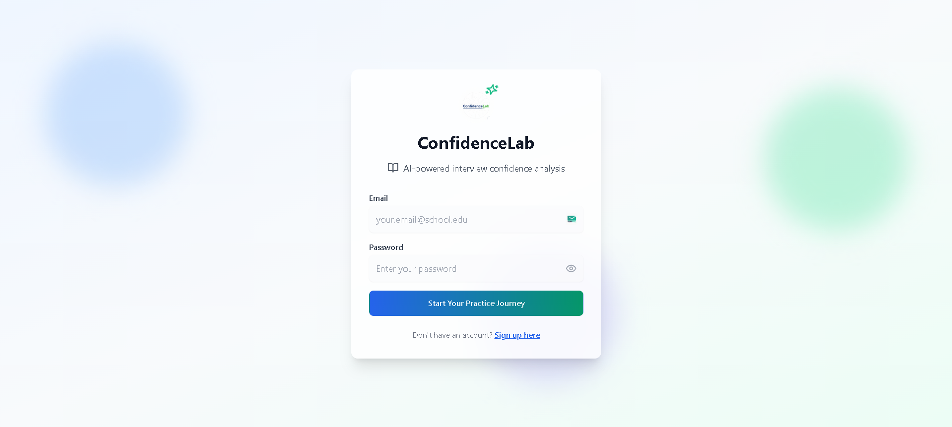 ConfidenceLab - AI Interview Analysis